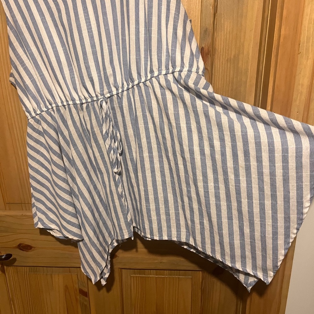 BloomChic Pinstripe Tank - Picture 2 of 2
